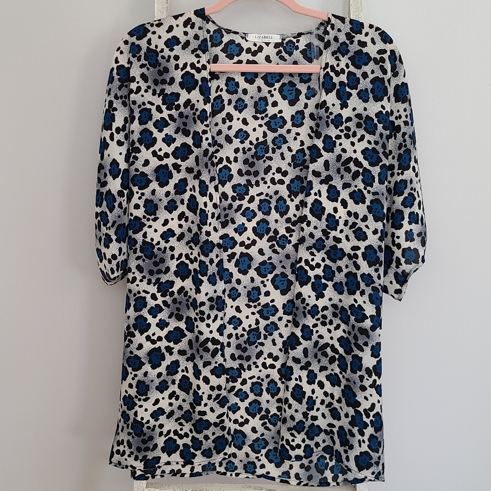 Lizabell♡ Short sleeve animal print kimono